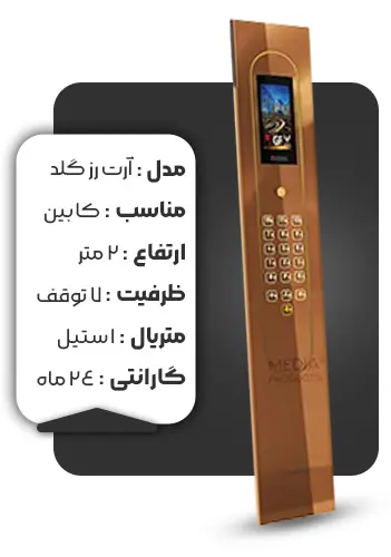 خرید شاسی کابین مدل آرت رز گلد