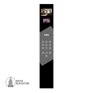 شستی کابین کارالیفت طرح TITANIUM سیلور