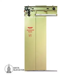 درب کابین نیمه اتوماتیک یاران عرض80