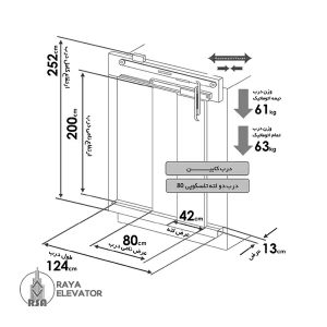 نقشه درب کابین یاران تمام