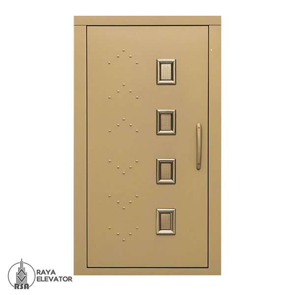 درب آسانسور لولایی بهران کرمی