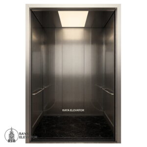 قیمت کابین آسانسور لاکچری نقره ای