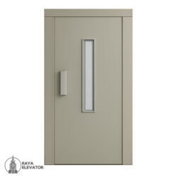 درب آسانسور لولایی کد 6063 طرح فوپا