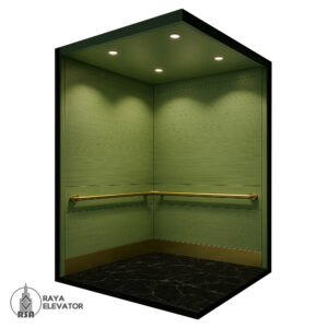 کابین آسانسور کد 3751 سبز