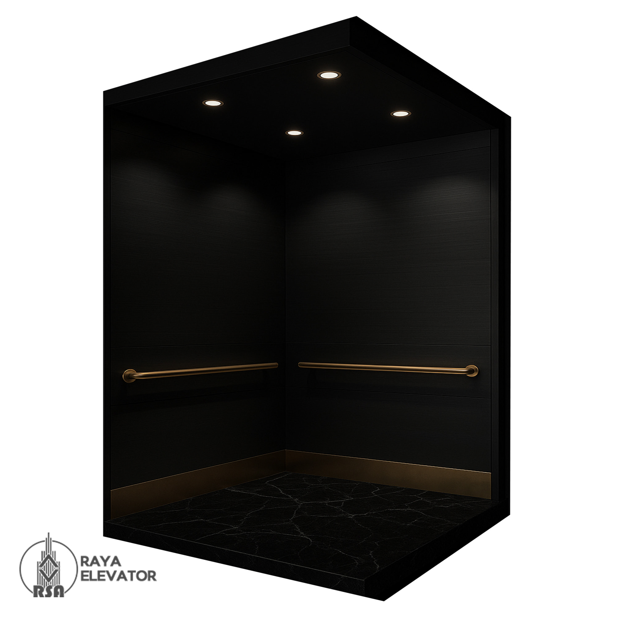 قیمت کابین آسانسور کد 3751 مشکی