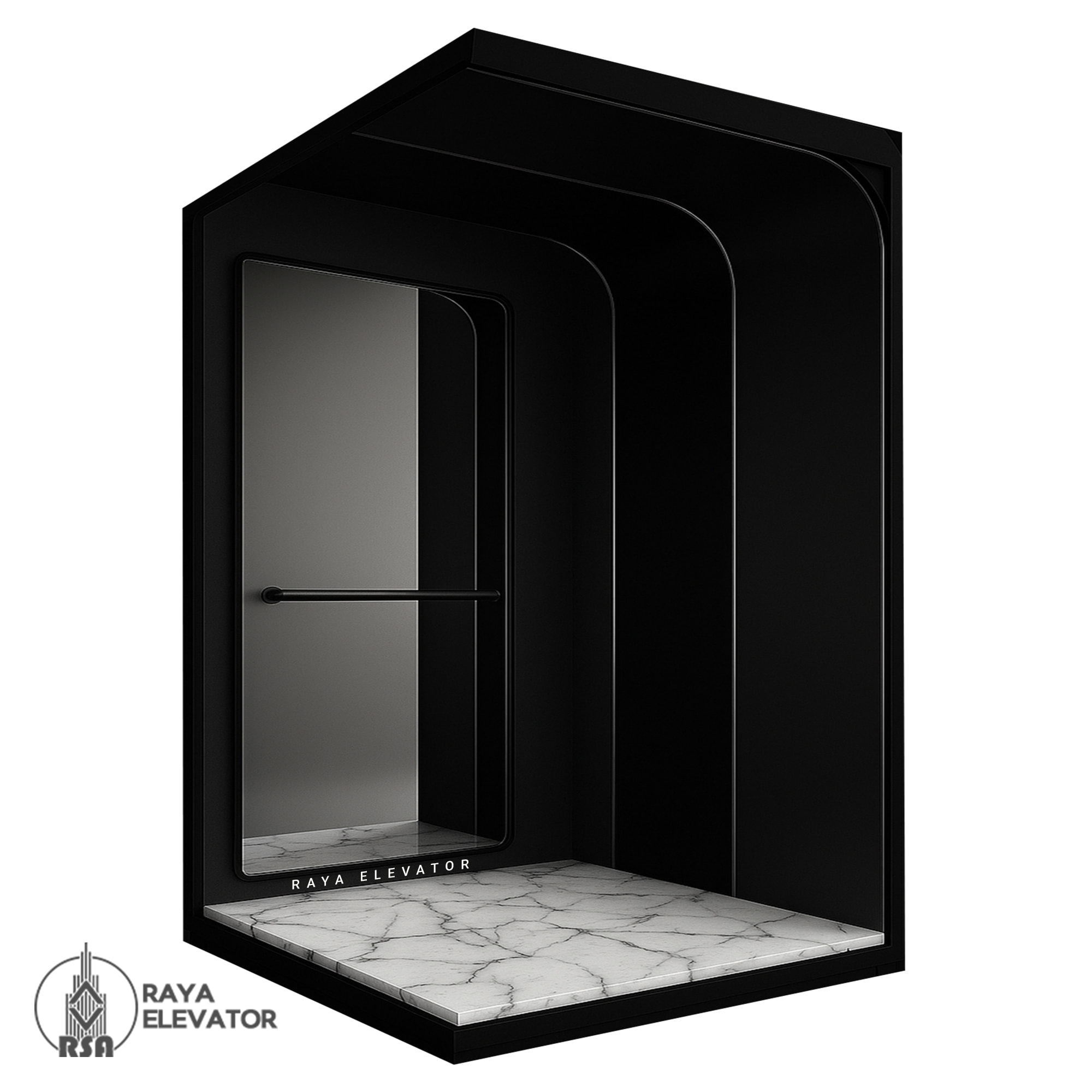 قیمت کابین آسانسور کد 923 مشکی