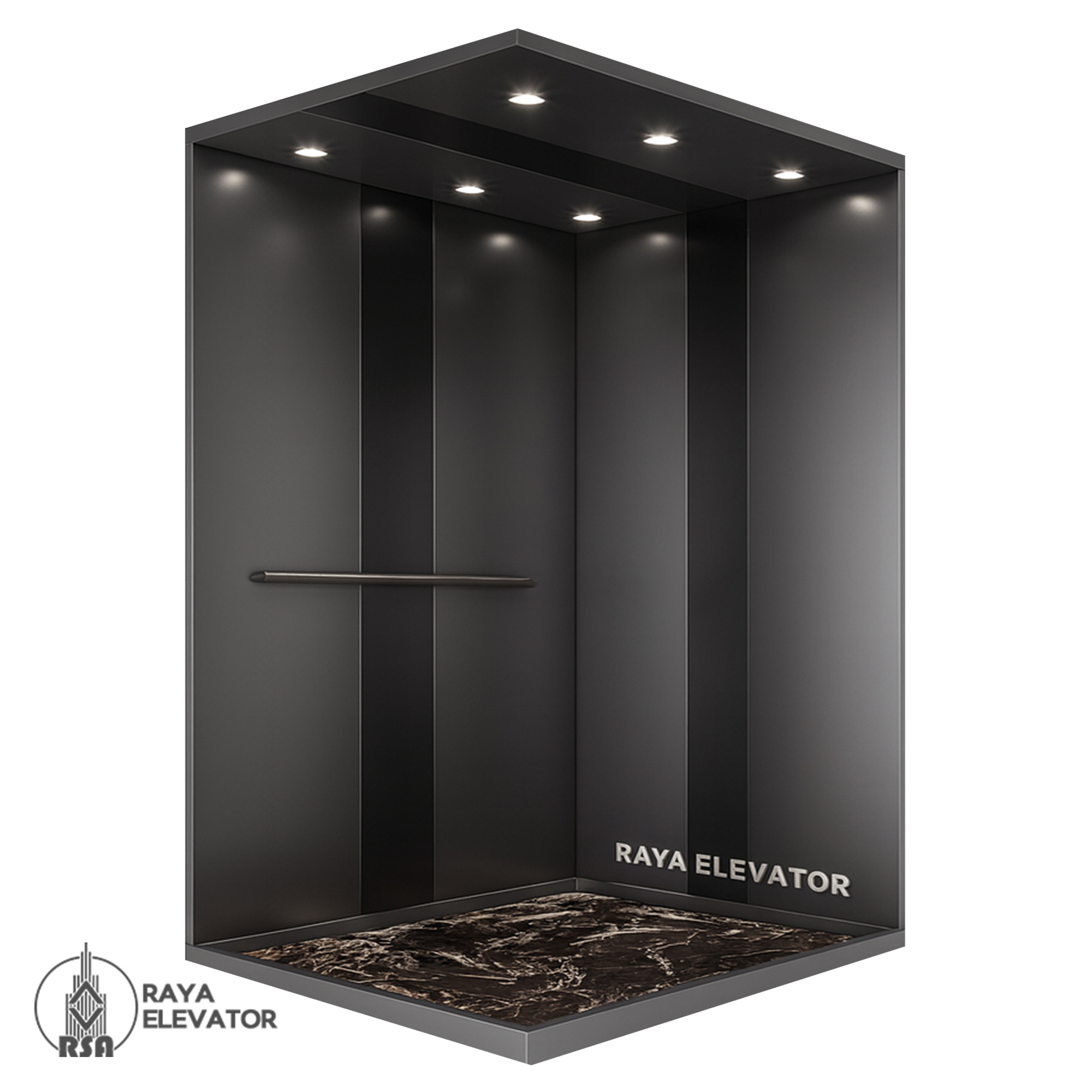 کابین استیل گندمی کد 2026 دودی