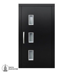 درب آسانسور لولایی  کد 6064 طرح کلاسیک
