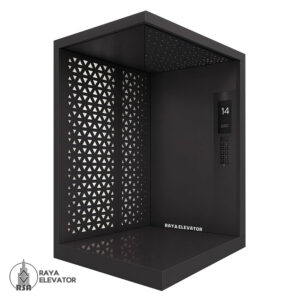 کابین آسانسور استیل کد3501