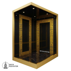 کابین آسانسور استیل کد3502