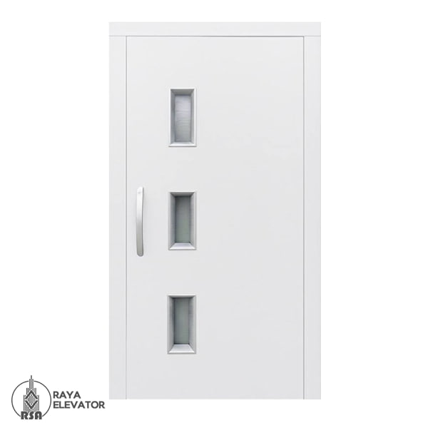 درب آسانسور لولایی  کد 6064 طرح کلاسیک