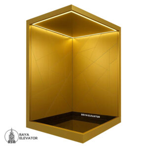 کابین آسانسور استیل کد3504