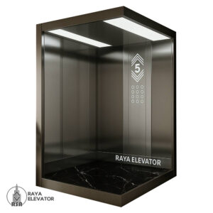 کابین آسانسور استیل کد3507