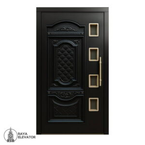 درب آسانسور لولایی کد 6032