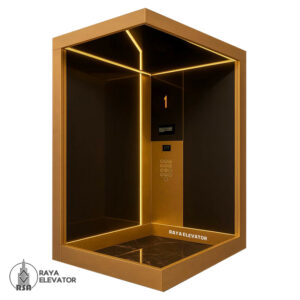 کابین آسانسور استیل کد3508