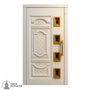 درب آسانسور لولایی کد 6032