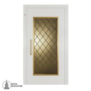 درب آسانسور لولایی کد6040