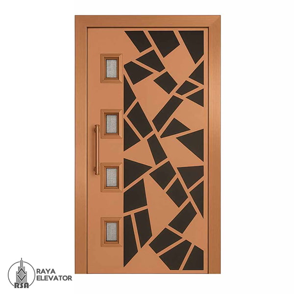 قیمت درب آسانسور لولایی کد6038 مسی