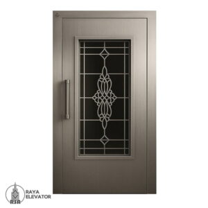 خرید درب آسانسور لولایی کد6039 سیلور