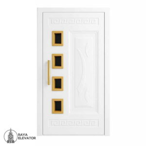 درب آسانسور لولایی کد6043 سفید