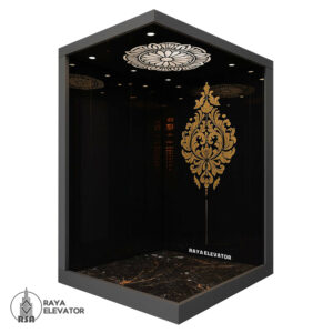 کابین آسانسور استیل کد3511