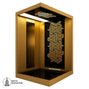 کابین آسانسور استیل کد3512