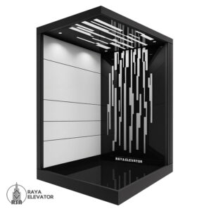 کابین آسانسور استیل کد3513