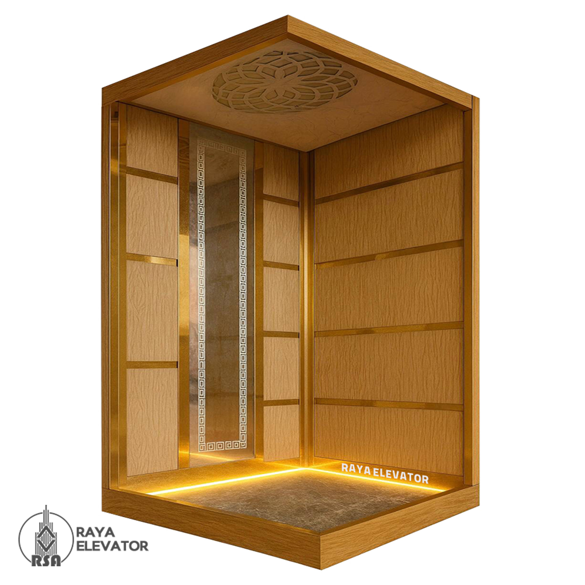 کابین آسانسور ام دی اف کد 3527