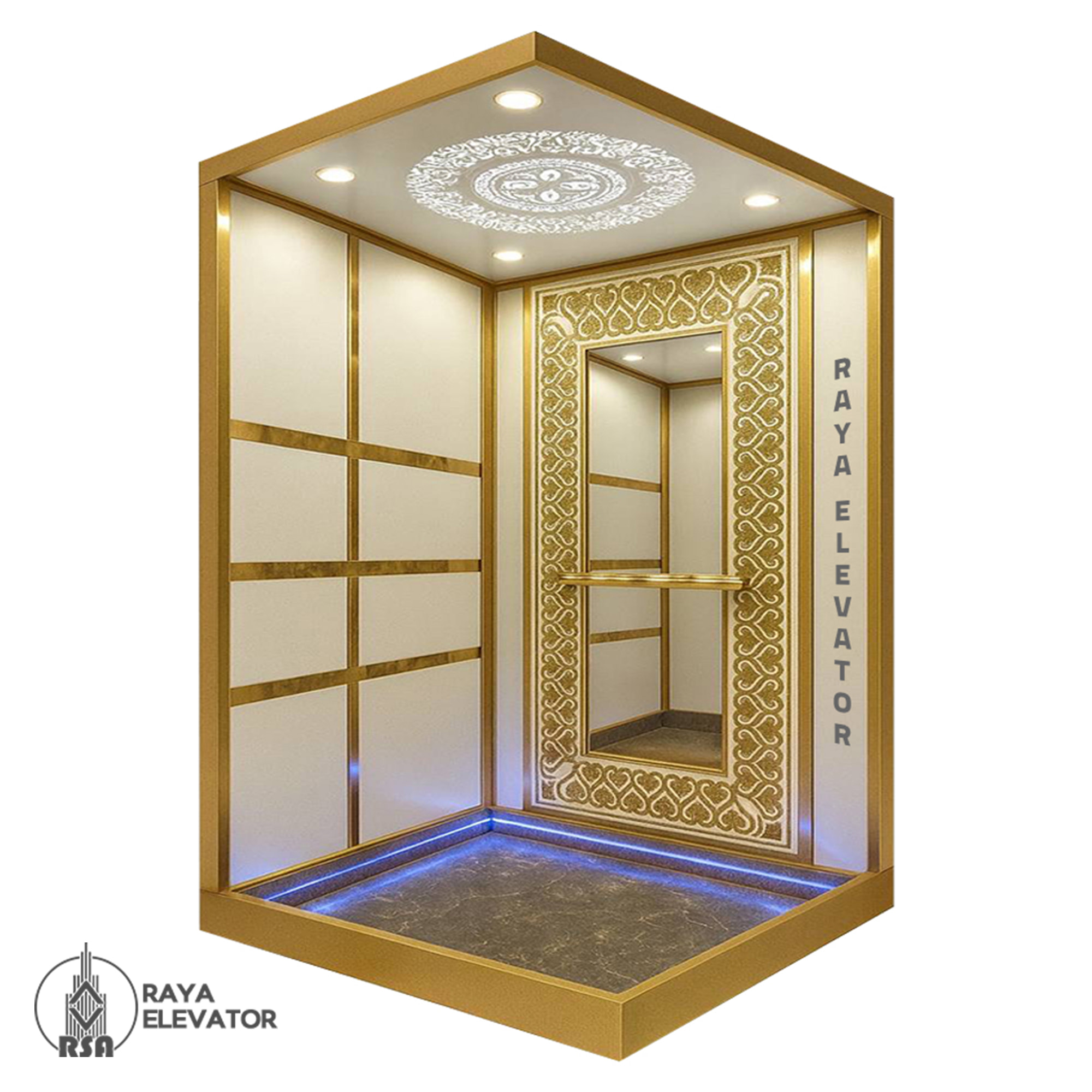 کابین آسانسور ام دی اف کد 3559