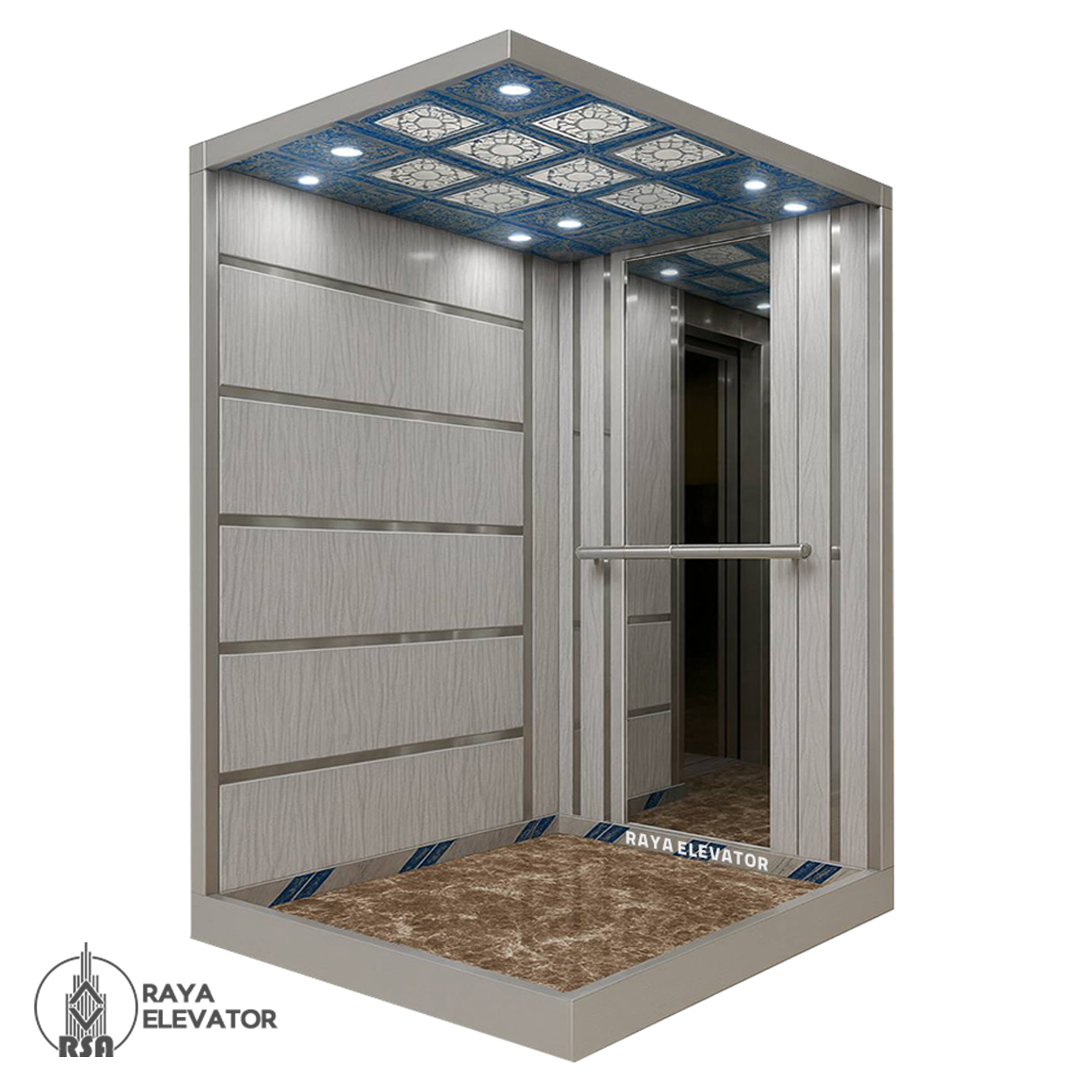 کابین آسانسور ام دی اف کد3552