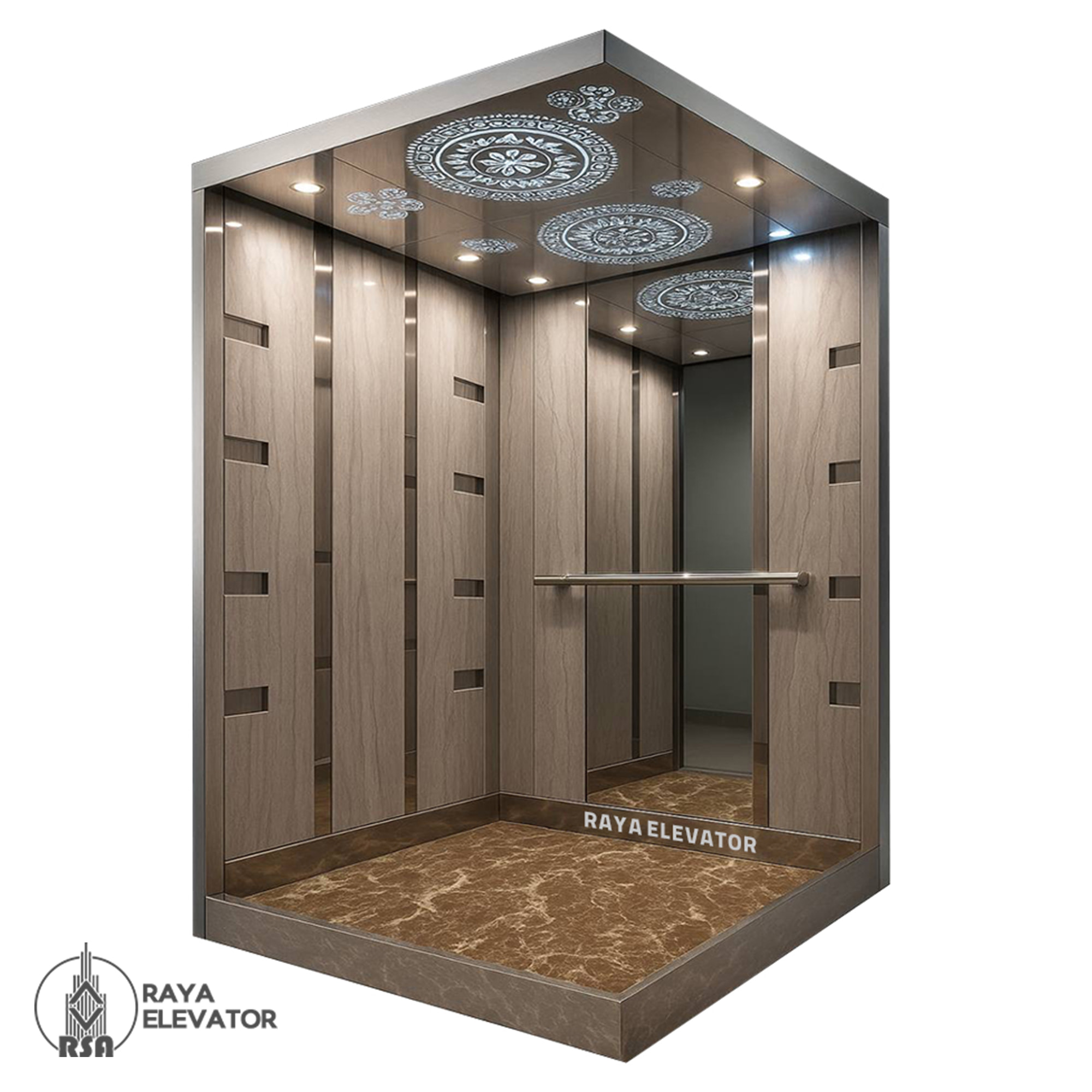 کابین آسانسور ام دی اف کد3553