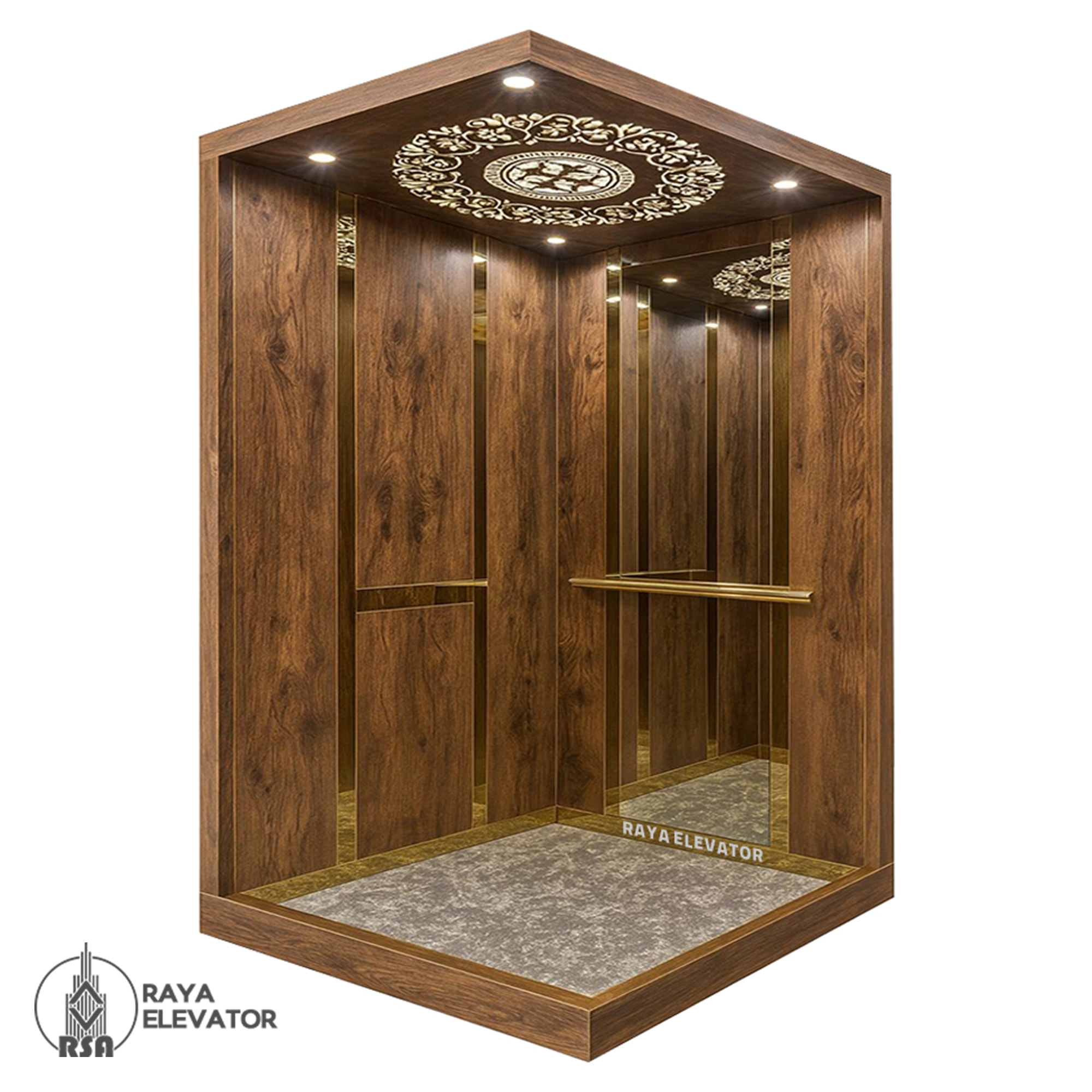 کابین آسانسور ام دی اف کد3560