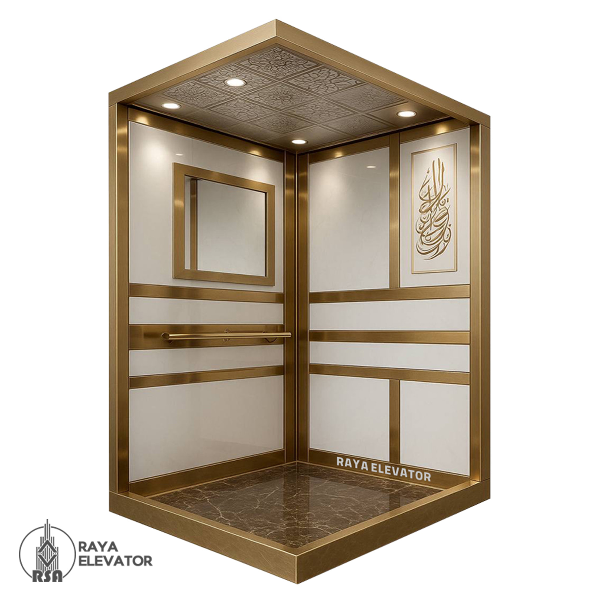 کابین آسانسور ام دی اف کد3558