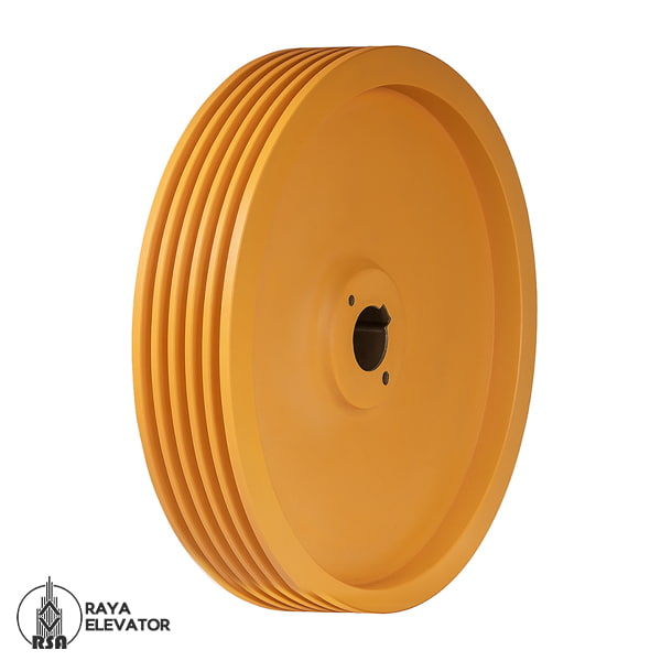 فلکه اصلی موتور آسانسور ساسی