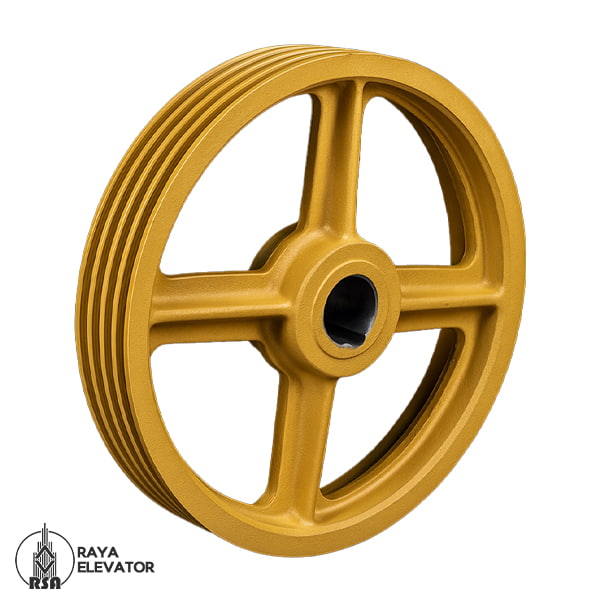 فلکه اصلی موتور آسانسور ایتال