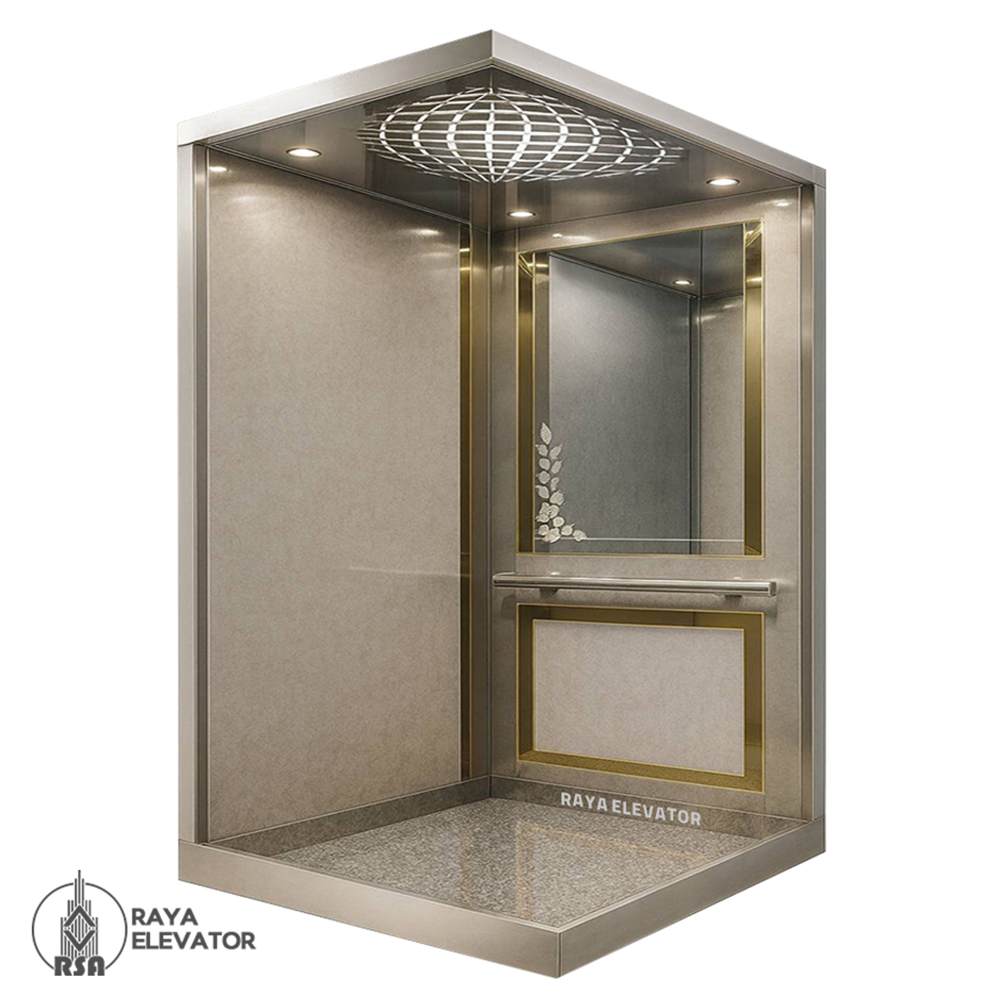 کابین آسانسور ام دی اف کد3563