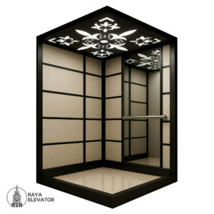 کابین آسانسور ام دی اف کد3566