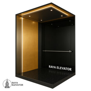 کابین آسانسور استیل کد3727