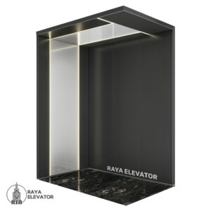 کابین آسانسور استیل کد 3721