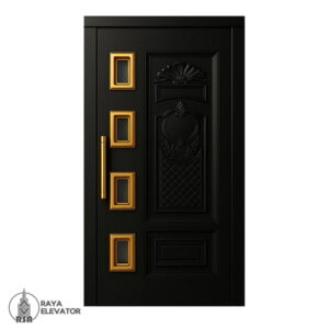 درب آسانسور لولایی کد6055