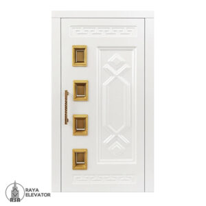 درب آسانسور لولایی کد 6056 سفید