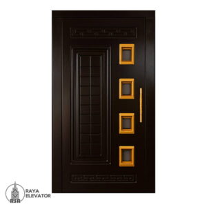 درب آسانسور لولایی کد6060