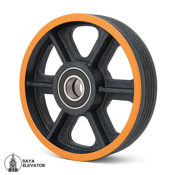 فلکه موتور آسانسور شیندلر