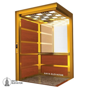 کابین آسانسور ام دی اف کد3703 طلایی