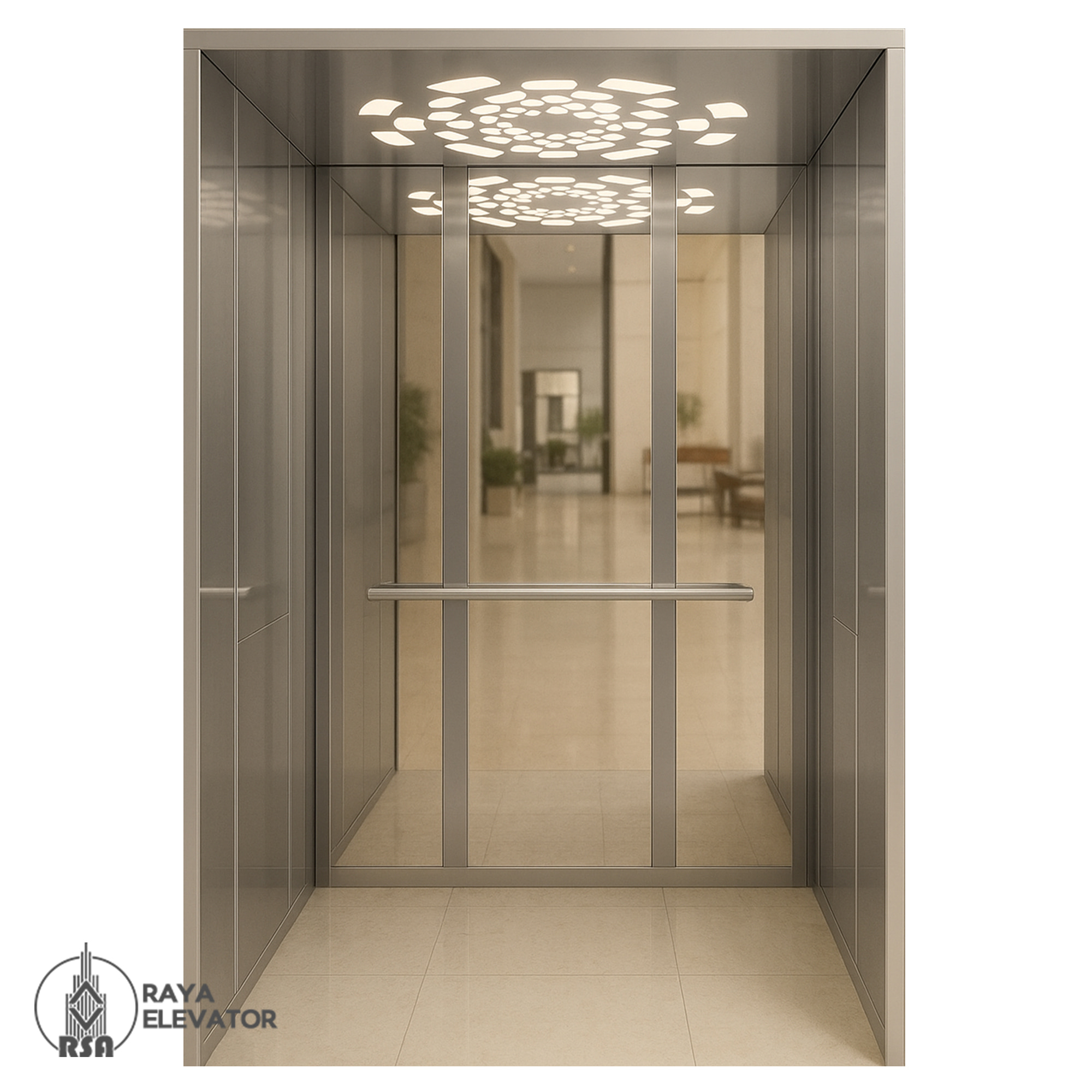 قیمت کابین آسانسور استیل کد3764 صحرایی