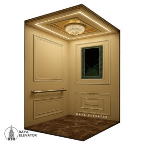 کابین آسانسور کد 3757 BEHDIS طلایی