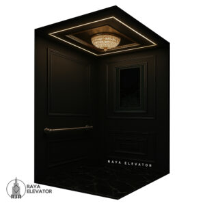 کابین آسانسور کد 3757 BEHDIS مشکی