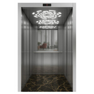 خرید کابین آسانسور استیل کد 3763 SEPEHR نقره ای