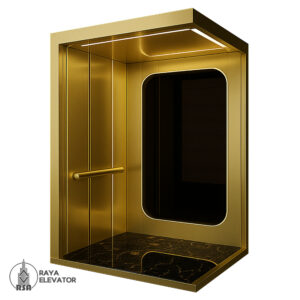 کابین آسانسور استیل کد 3765 ARSHIA