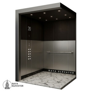 کابین آسانسور استیل کد 3769 APADANA